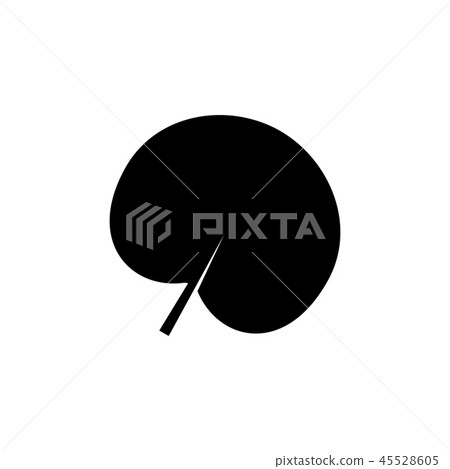 reniform leaf glyph icon reniform leaf glyph icon 45528605