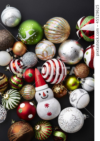 雪人和裝飾 雪人和裝飾 45529625