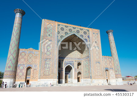 Ulugh Beg Madrasa World Heritage Registan Square Uzbekistan Samarkand Ulugh Beg Madrasa World Heritage Registan Square Uzbekistan Samarkand 45530317