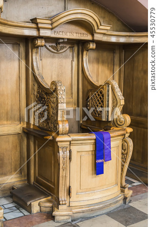 wooden confessionals 45530779