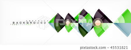 Trendy circles composition geometric background Trendy circles composition geometric background 45531821