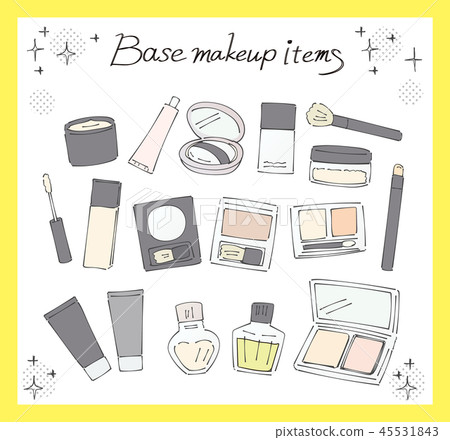 圖組化妝品基礎化妝(顏色) 圖組化妝品基礎化妝(顏色) 45531843