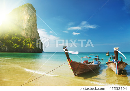 Tropical beach 45532594