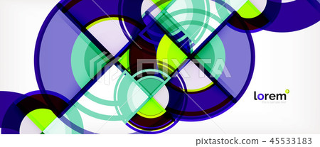Modern geometric abstract background Modern geometric abstract background 45533183