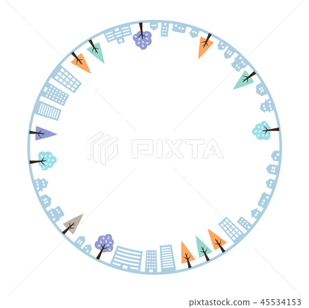 Round townscape 45534153