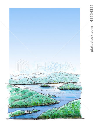 風景素描長崎五島:大瀨崎天文台 風景素描長崎五島:大瀨崎天文台 45534335