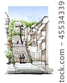 Landscape sketch Nagasaki: Sanno Shrine 45534339