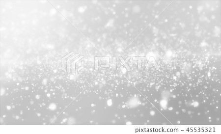 Silver abstract shiny particles based background 45535321