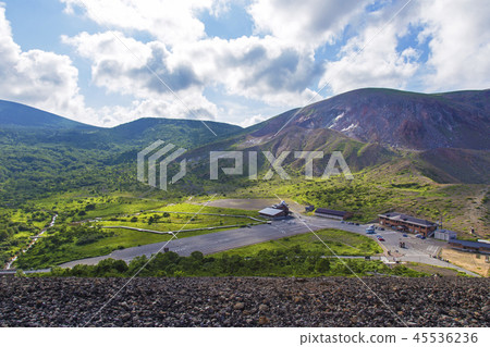 來自Azuma Fuji的夏季Jodoi-he和Mt. Higozakumayama 來自Azuma Fuji的夏季Jodoi-he和Mt. Higozakumayama 45536236