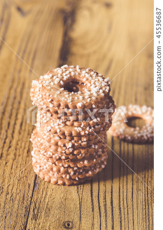 Cookies with coconut sprinkles Cookies with coconut sprinkles 45536687