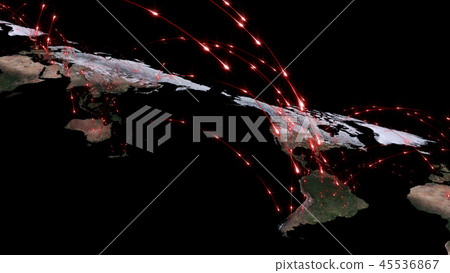 Global network, internet and global communication Global network, internet and global communication 45536867