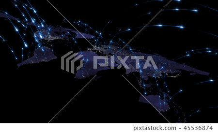Global network, internet and global communication Global network, internet and global communication 45536874