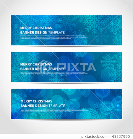 Christmas and Happy New Year banners templates Christmas and Happy New Year banners templates 45537990