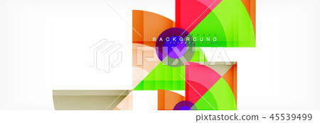 Modern geometric abstract background Modern geometric abstract background 45539499