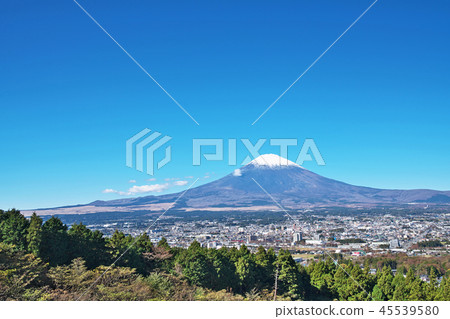 Fuji seen from Gotemba city 45539580