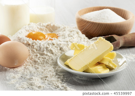 ingredients for pastry 45539997