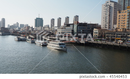 Long-distance green bridge 45540453