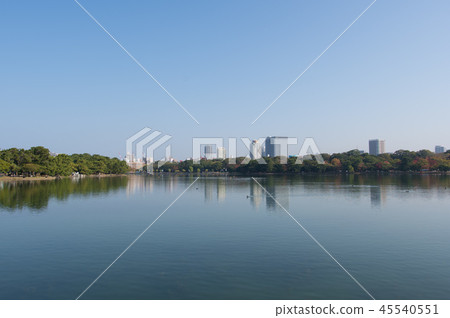 View of Fukuoka city Ohori Park 45540551