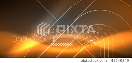 Vector neon color abstract background - Stock Illustration [45540849 ...
