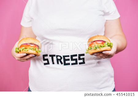 stress, fast food, bulimia, compulsive overeating 45541015