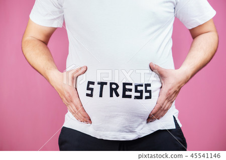 stress, bulimia, compulsive overeating,weight gain 45541146