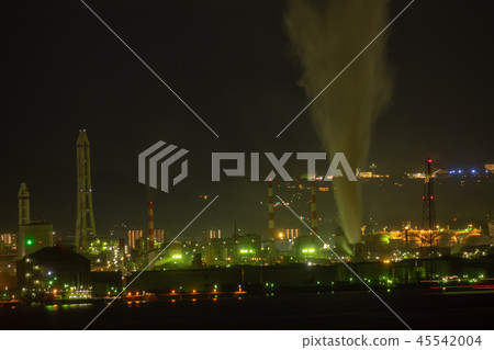 班州海洋工業園區 - 班州海洋工業園夜景 -  45542004