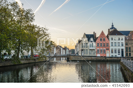 Historical centre of Bruges, Belgium 45542093
