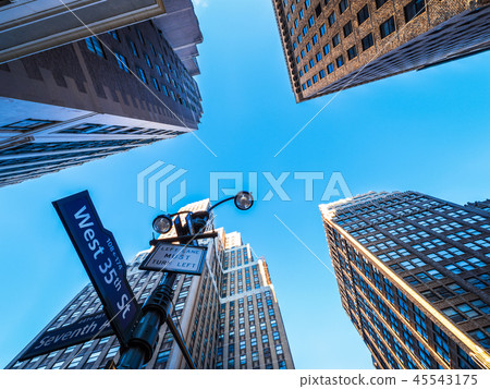 City / city landscape image New York 45543175