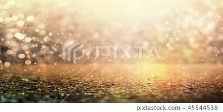 Golden abstract shiny light background 45544538