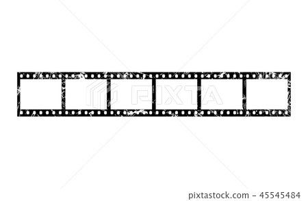 Six frames of 35 mm film strip 45545484
