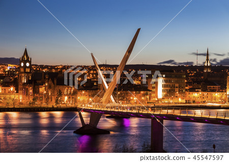 Peace Bridge in Derry Peace Bridge in Derry 45547597