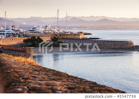 Old walls of Antibes 45547739
