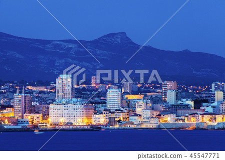 Marseille panorama from Frioul archipelago Marseille panorama from Frioul archipelago 45547771