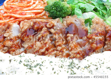 豬肉nanban米用黑醋調味汁 豬肉nanban米用黑醋調味汁 45548155