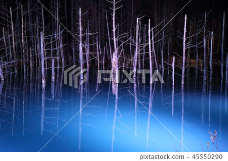 Biei pond at Biei Hokkaido 45550290