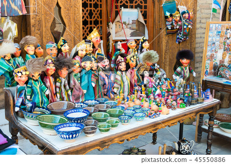 Souvenir shop of Itchan Kara Uzbekistan Khiva 45550886