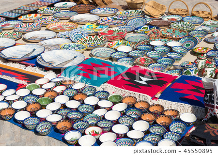 Souvenir shop of Itchan Kara Uzbekistan Khiva Souvenir shop of Itchan Kara Uzbekistan Khiva 45550895
