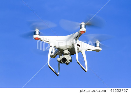 Blue sky and drone Blue sky and drone 45552767