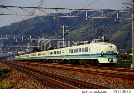 1994 9 485 series Bonnet L limited express thunderbirds running on the Tokaido Line 45553686