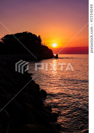 Sunset on Awaji Island 45554049