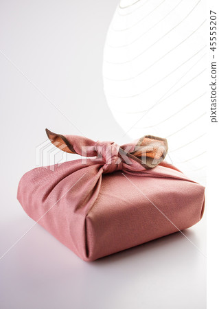 Furoshiki Wrap and Lantern Lampshade 45555207