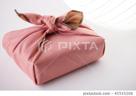 Furoshiki Wrap和燈籠燈罩 45555208