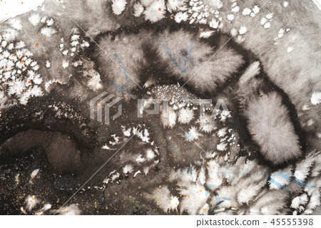 Abstract watercolor illustration. Hand drawn watercolour painting. Colorful blots textured Abstract watercolor illustration. Hand drawn watercolour painting. Colorful blots textured 45555398