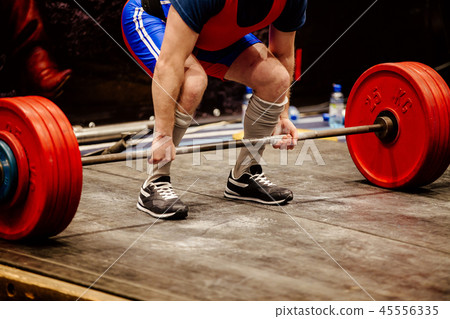 man powerlifter deadlift man powerlifter deadlift 45556335