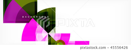 Triangles and circle geometric background Triangles and circle geometric background 45556426