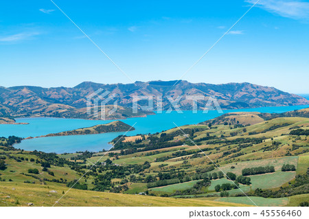 New Zealand natural landscape New Zealand natural landscape 45556460