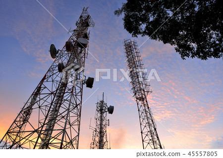 Telecommunication tower 45557805