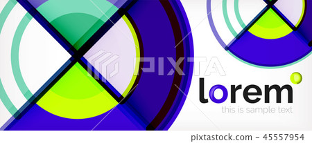 Modern geometric abstract background Modern geometric abstract background 45557954