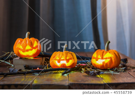 Halloween pumpkin concept. Halloween pumpkin concept. 45558739