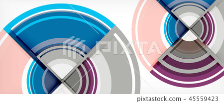 Circle abstract background, geometric modern design template Circle abstract background, geometric modern design template 45559423